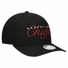 Kansas City Chiefs New Era Women's Metallic 9FORTY M-Crown A-Frame Adjustable Hat - Black Hats