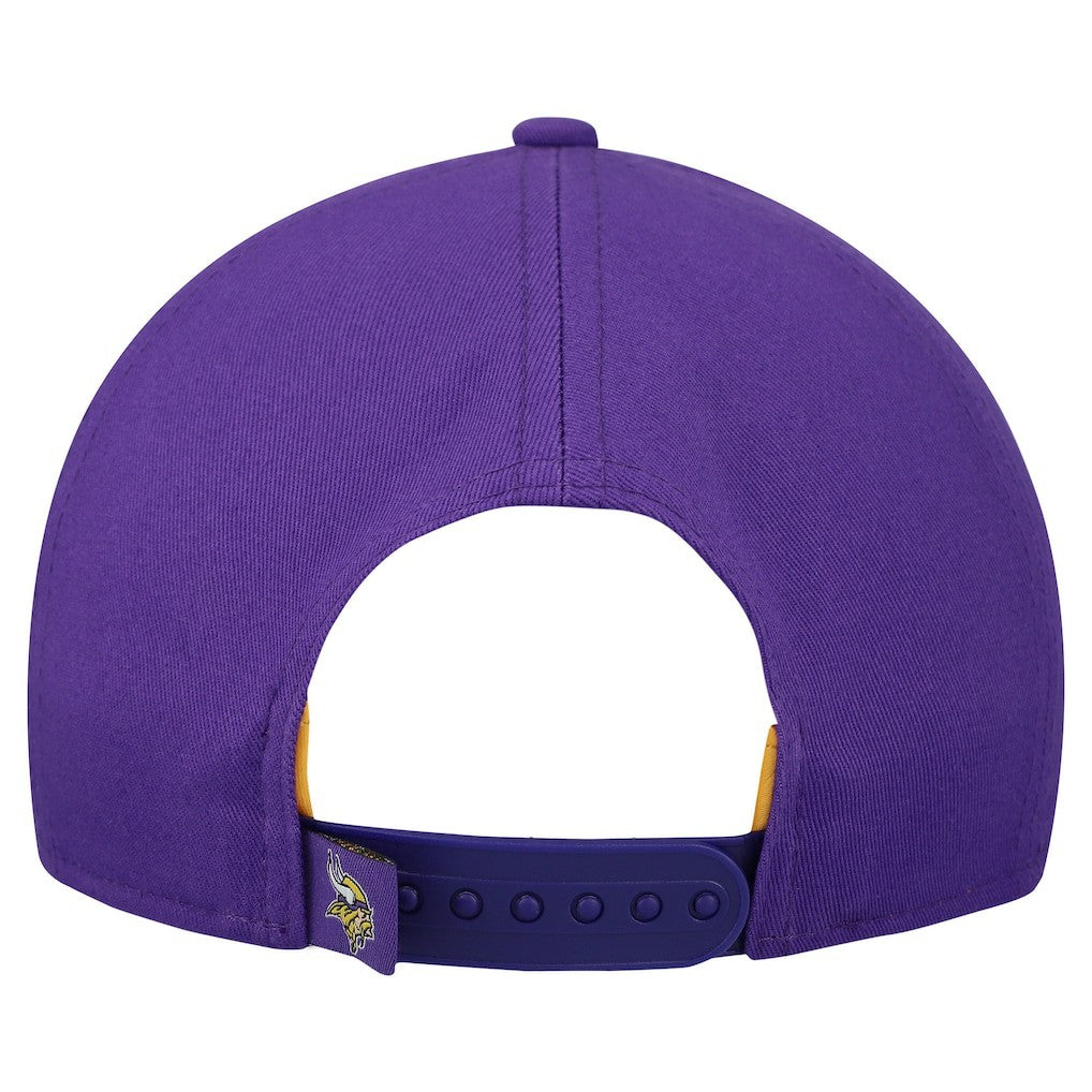 Minnesota Vikings New Era Women's Metallic 9FORTY M-Crown A-Frame Adjustable Hat - Purple Hats