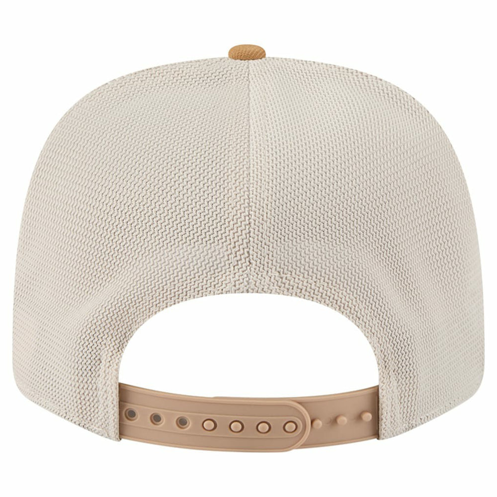 Cincinnati Bengals New Era Two-Tone Trucker 9SEVENTY Adjustable Hat - Light Beige Hats