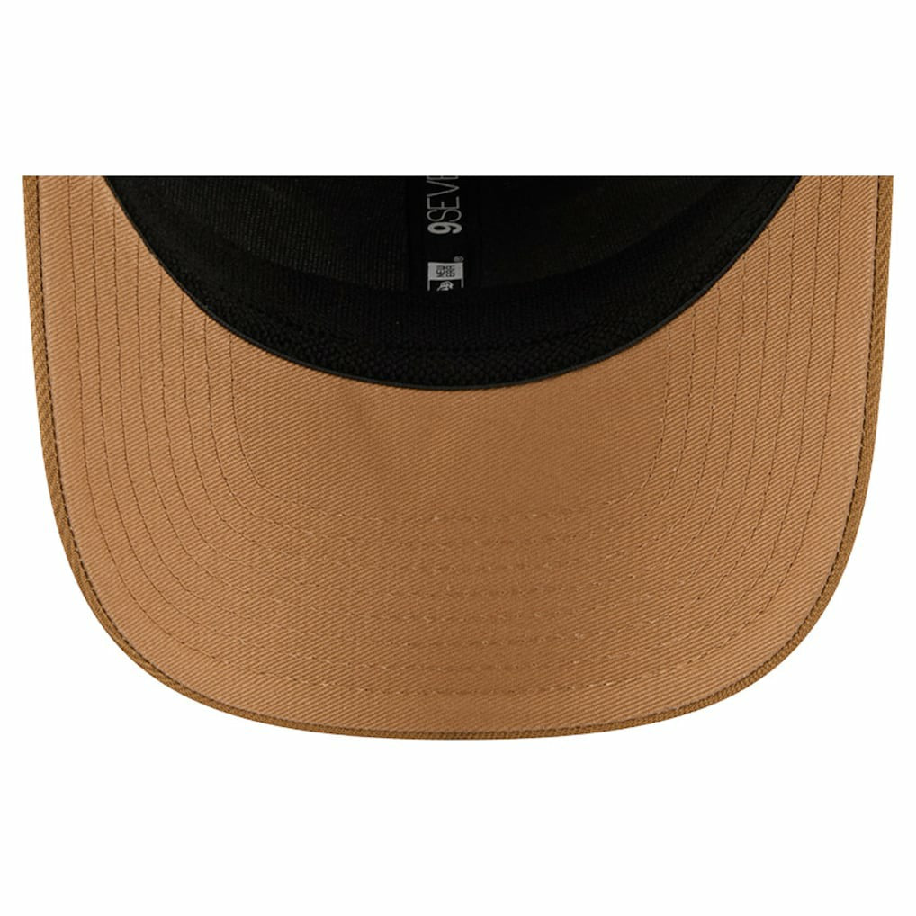 Cincinnati Bengals New Era Two-Tone Trucker 9SEVENTY Adjustable Hat - Light Beige Hats