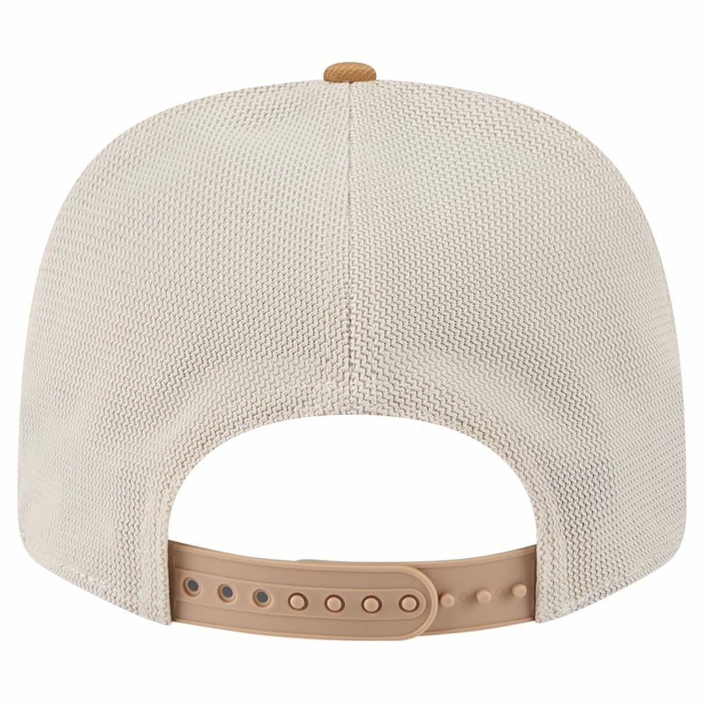 Kansas City Chiefs New Era Two-Tone Trucker 9SEVENTY Adjustable Hat - Light Beige Hats