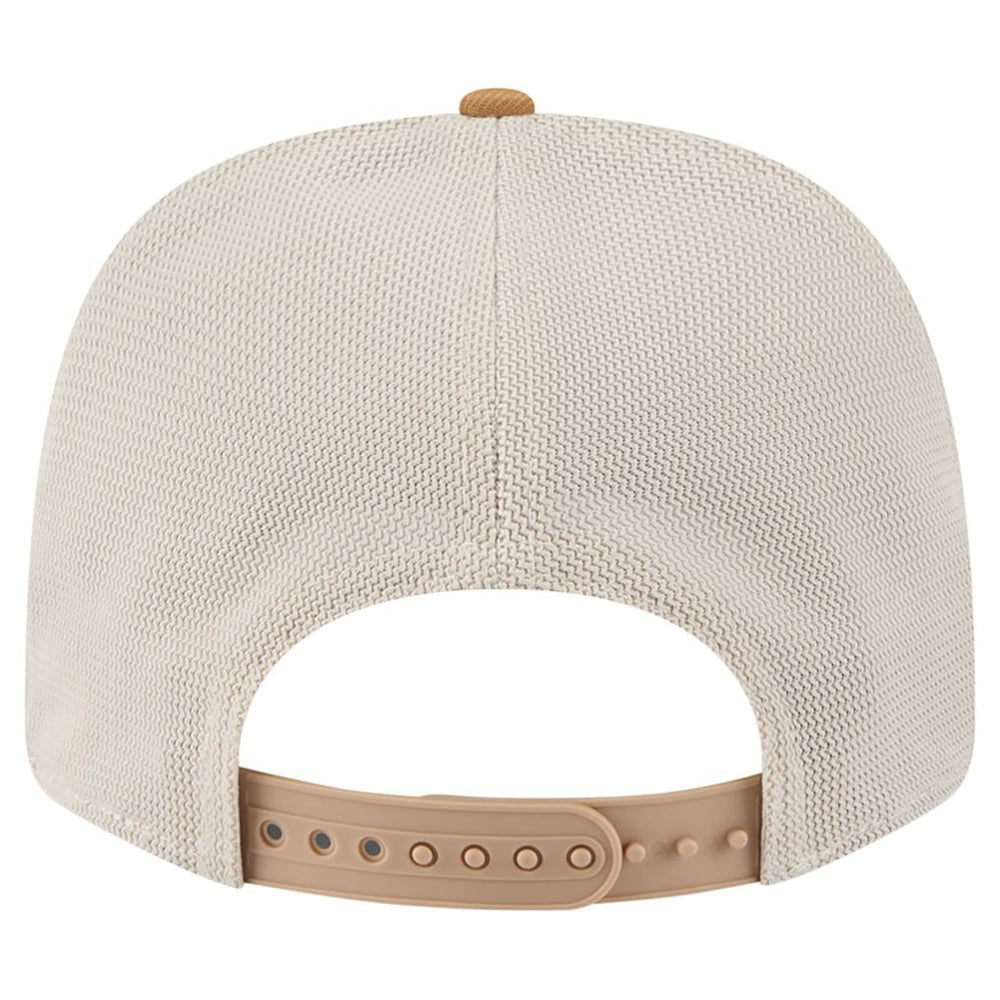 Kansas City Chiefs New Era Two-Tone Trucker 9SEVENTY Adjustable Hat - Light Beige Hats