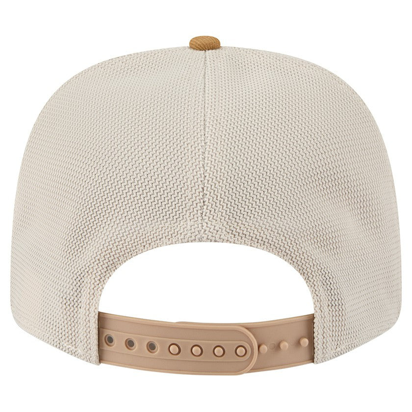 New York Jets New Era Two-Tone Trucker 9SEVENTY Adjustable Hat - Light Beige Hats