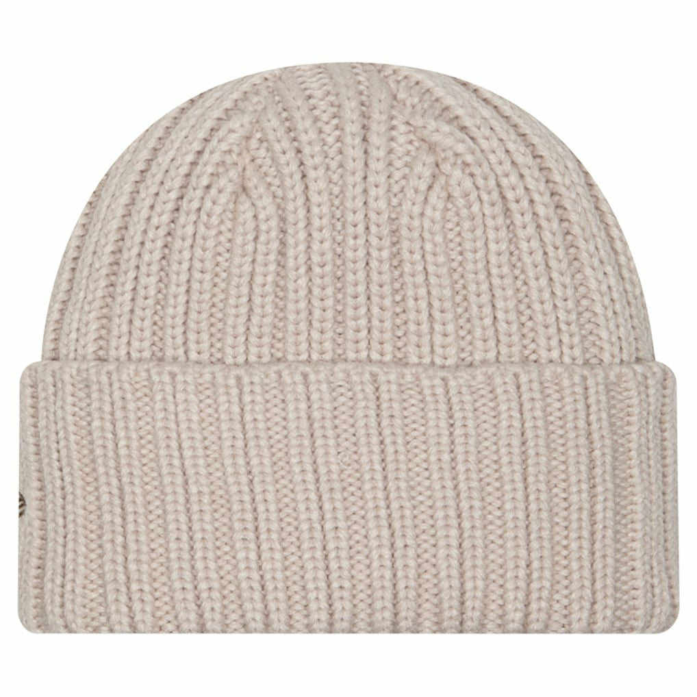 Buffalo Bills New Era Logo Applique Cuffed Knit Hat - Light Beige Hats