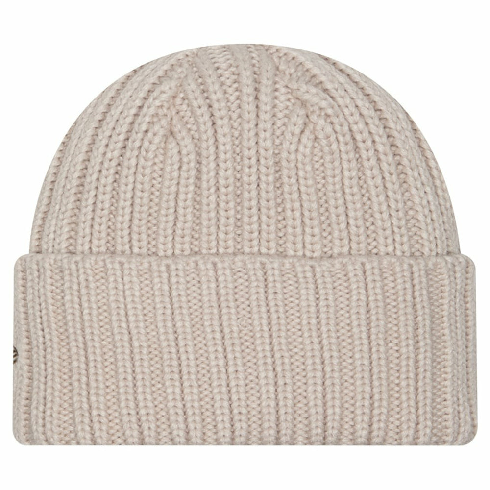 Buffalo Bills New Era Logo Applique Cuffed Knit Hat - Light Beige Hats
