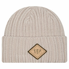 Cincinnati Bengals New Era Logo Applique Cuffed Knit Hat - Light Beige Hats
