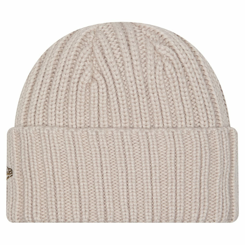 Cincinnati Bengals New Era Logo Applique Cuffed Knit Hat - Light Beige Hats