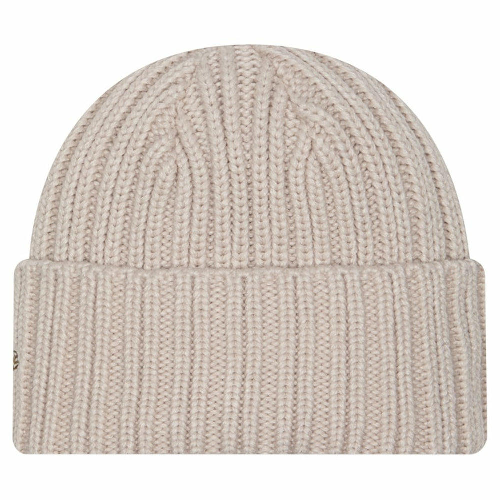Cleveland Browns New Era Logo Applique Cuffed Knit Hat - Light Beige Hats