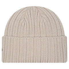 Cleveland Browns New Era Logo Applique Cuffed Knit Hat - Light Beige Hats