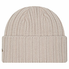 Kansas City Chiefs New Era Logo Applique Cuffed Knit Hat - Light Beige Hats