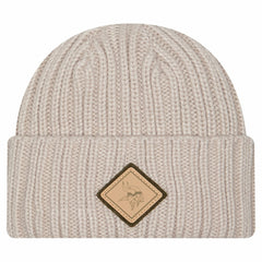 Minnesota Vikings New Era Logo Applique Cuffed Knit Hat - Light Beige Hats