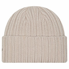 Miami Dolphins New Era Logo Applique Cuffed Knit Hat - Light Beige Hats