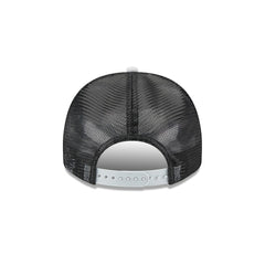 Las Vegas Raiders New Era Banner A-Frame 9FIFTY Trucker Snapback Hat - Cream/Black Hats