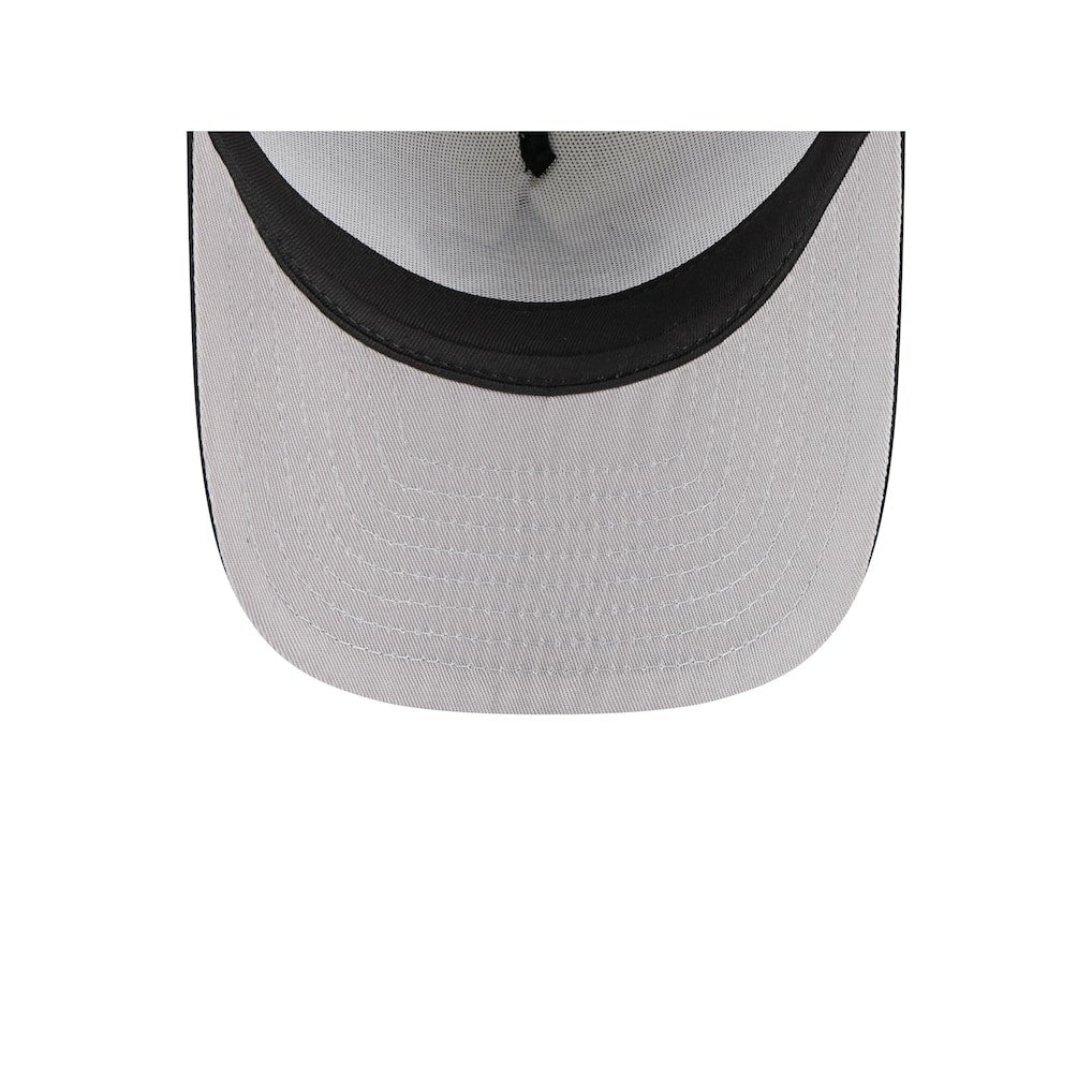 New Orleans Saints New Era Banner A-Frame 9FIFTY Trucker Snapback Hat - Cream/Black Hats