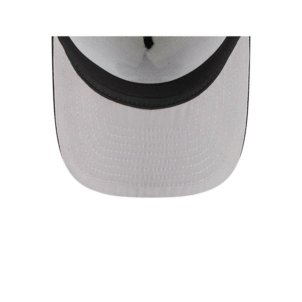 New Orleans Saints New Era Banner A-Frame 9FIFTY Trucker Snapback Hat - Cream/Black Hats