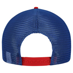 New York Giants New Era Banner A-Frame 9FIFTY Snapback Hat - Cream/Royal Hats
