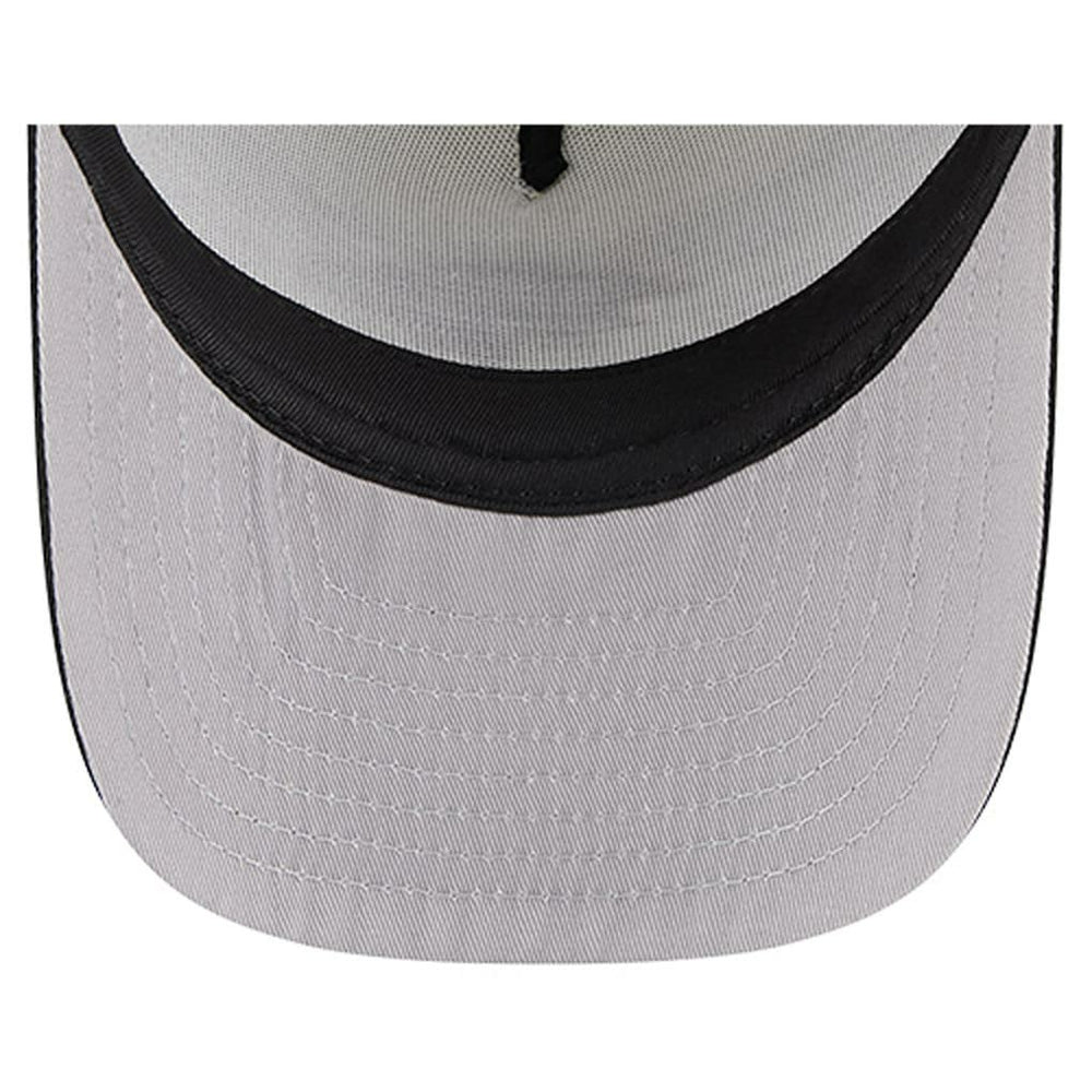 Baltimore Ravens New Era Banner A-Frame 9FIFTY Trucker Snapback Hat - Cream/Black Hats