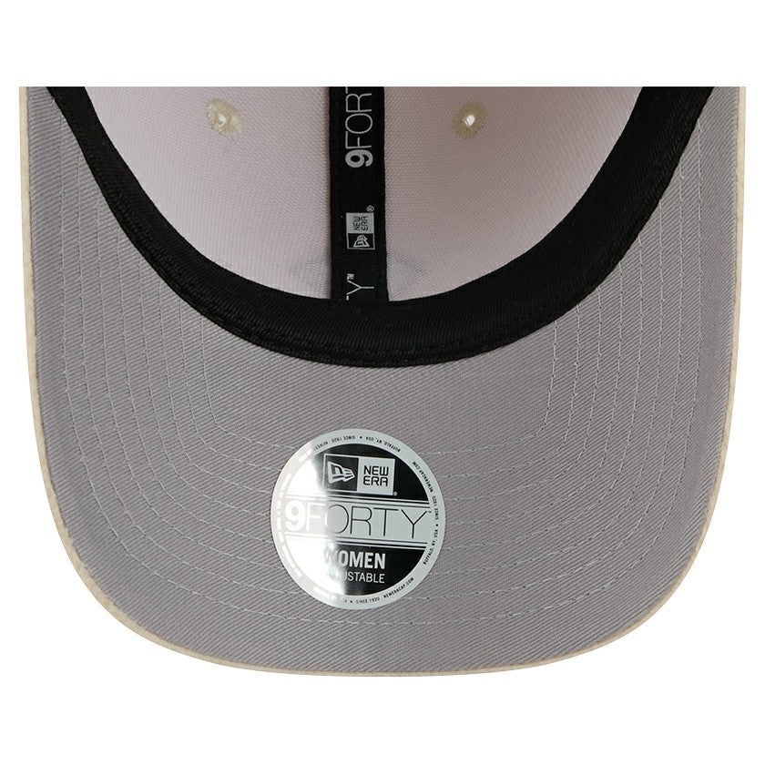 Green Bay Packers New Era Women's Comfy 9FORTY Adjustable Hat - Cream Hats