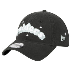 Las Vegas Raiders New Era Girls Youth Cheer 9TWENTY Adjustable Hat - Black Hats