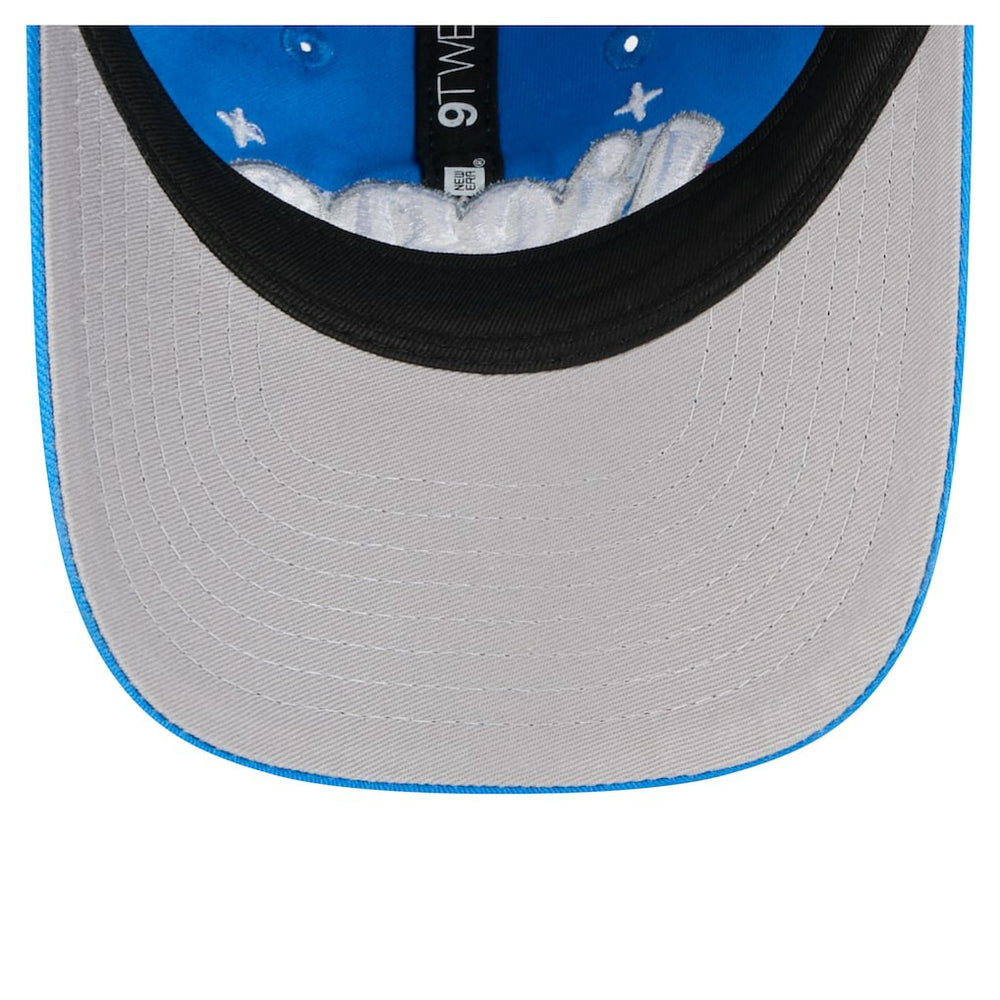 Detroit Lions New Era Girls Youth Cheer 9TWENTY Adjustable Hat - Blue Hats