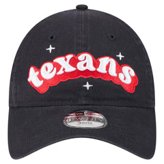 Houston Texans New Era Girls Youth Cheer 9TWENTY Adjustable Hat - Navy Hats