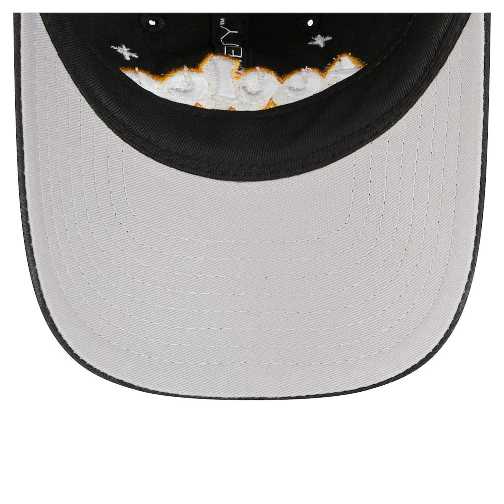 Pittsburgh Steelers New Era Girls Youth Cheer 9TWENTY Adjustable Hat - Black Hats