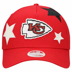 Kansas City Chiefs New Era Women's Stardom A-Frame 9FORTY Adjustable Hat - Red Hats