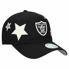 Las Vegas Raiders New Era Women's Stardom A-Frame 9FORTY Adjustable Hat - Black Hats