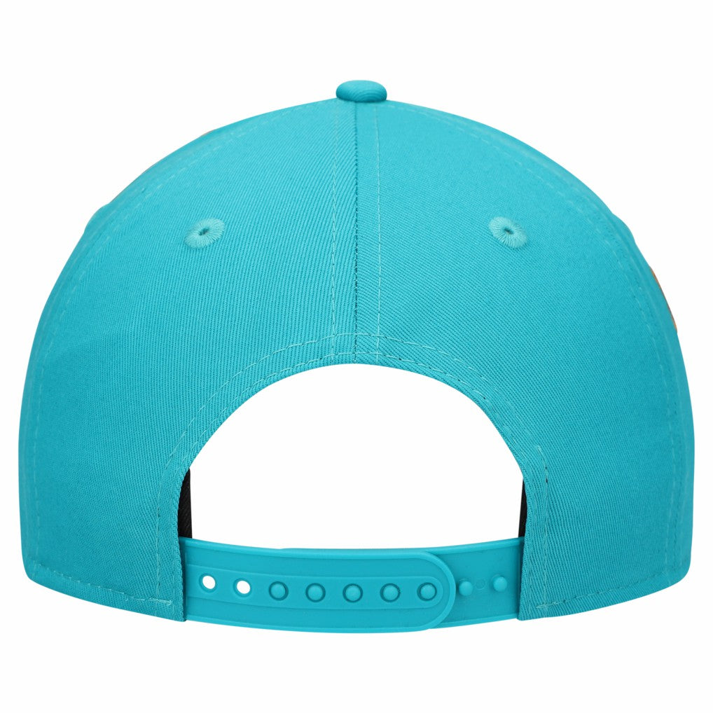 Miami Dolphins New Era Women's Stardom A-Frame 9FORTY Adjustable Hat - Aqua Hats