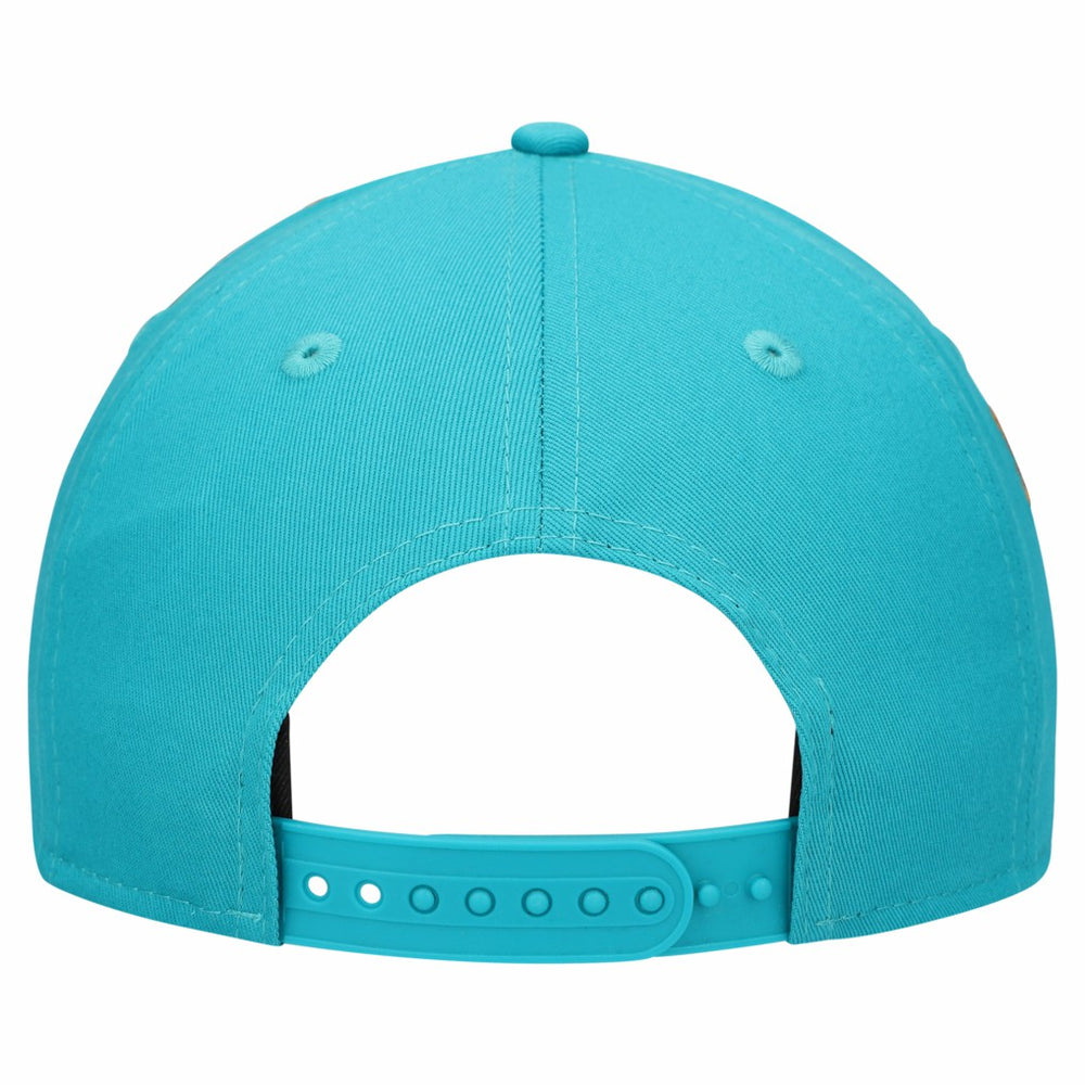 Miami Dolphins New Era Women's Stardom A-Frame 9FORTY Adjustable Hat - Aqua Hats