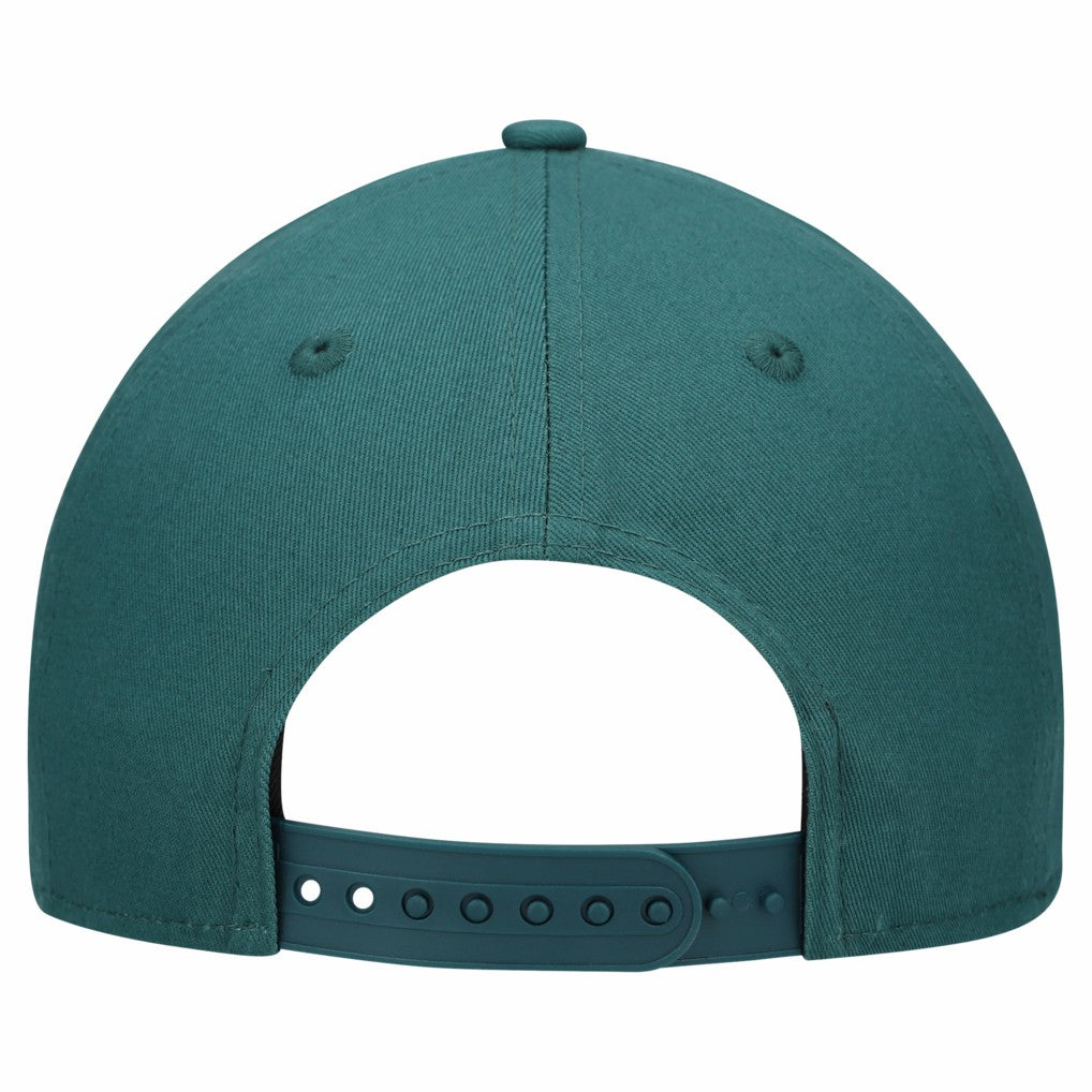 Philadelphia Eagles New Era Women's Stardom A-Frame 9FORTY Adjustable Hat - Midnight Green Hats