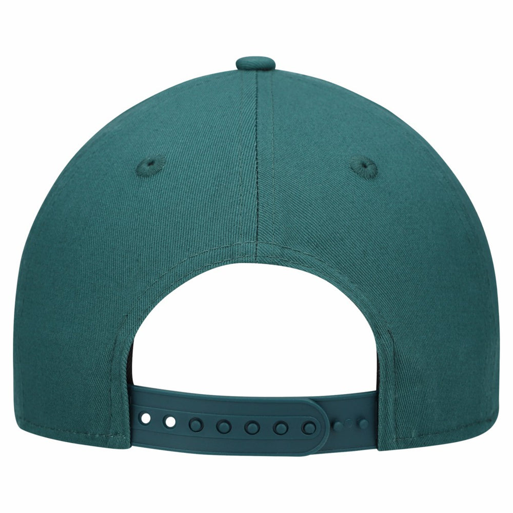 Philadelphia Eagles New Era Women's Stardom A-Frame 9FORTY Adjustable Hat - Midnight Green Hats