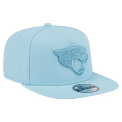 Jacksonville Jaguars New Era Color Pack A-Frame 9FIFTY Snapback Hat - Light Blue Hats