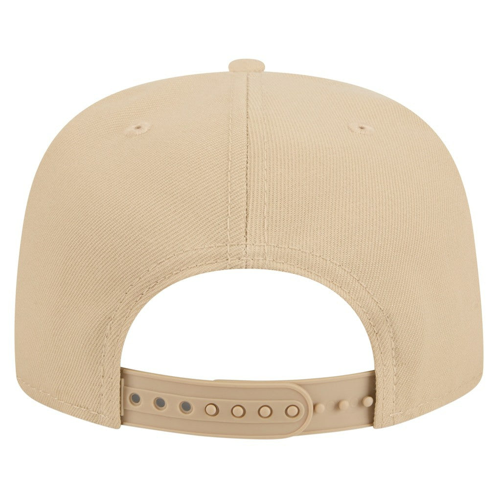 Miami Dolphins New Era Color Pack A-Frame 9FIFTY Snapback Hat - Light Beige Hats