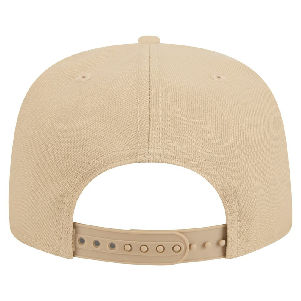 Miami Dolphins New Era Color Pack A-Frame 9FIFTY Snapback Hat - Light Beige Hats