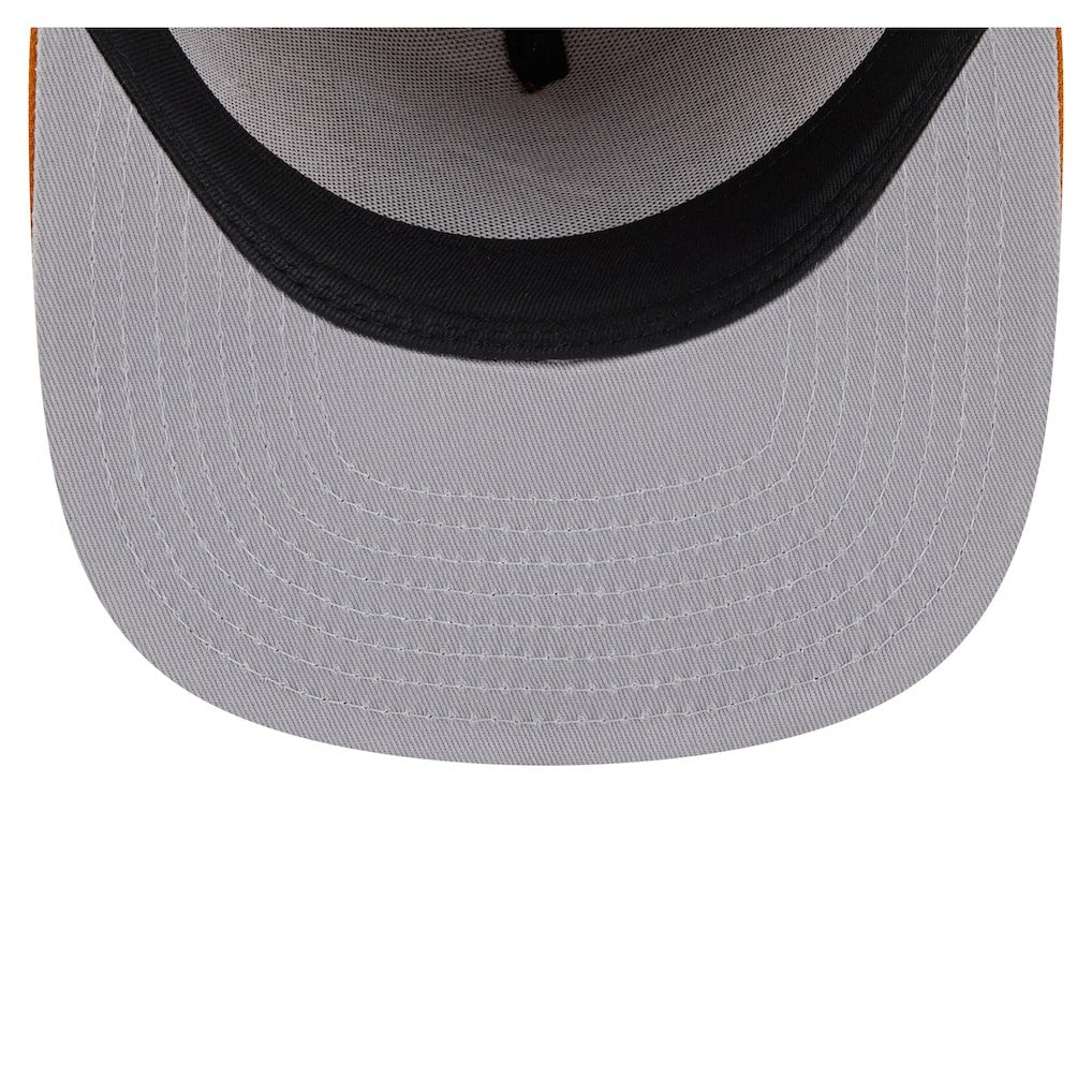 Miami Dolphins New Era Color Pack A-Frame 9FIFTY Snapback Hat - Brown Hats