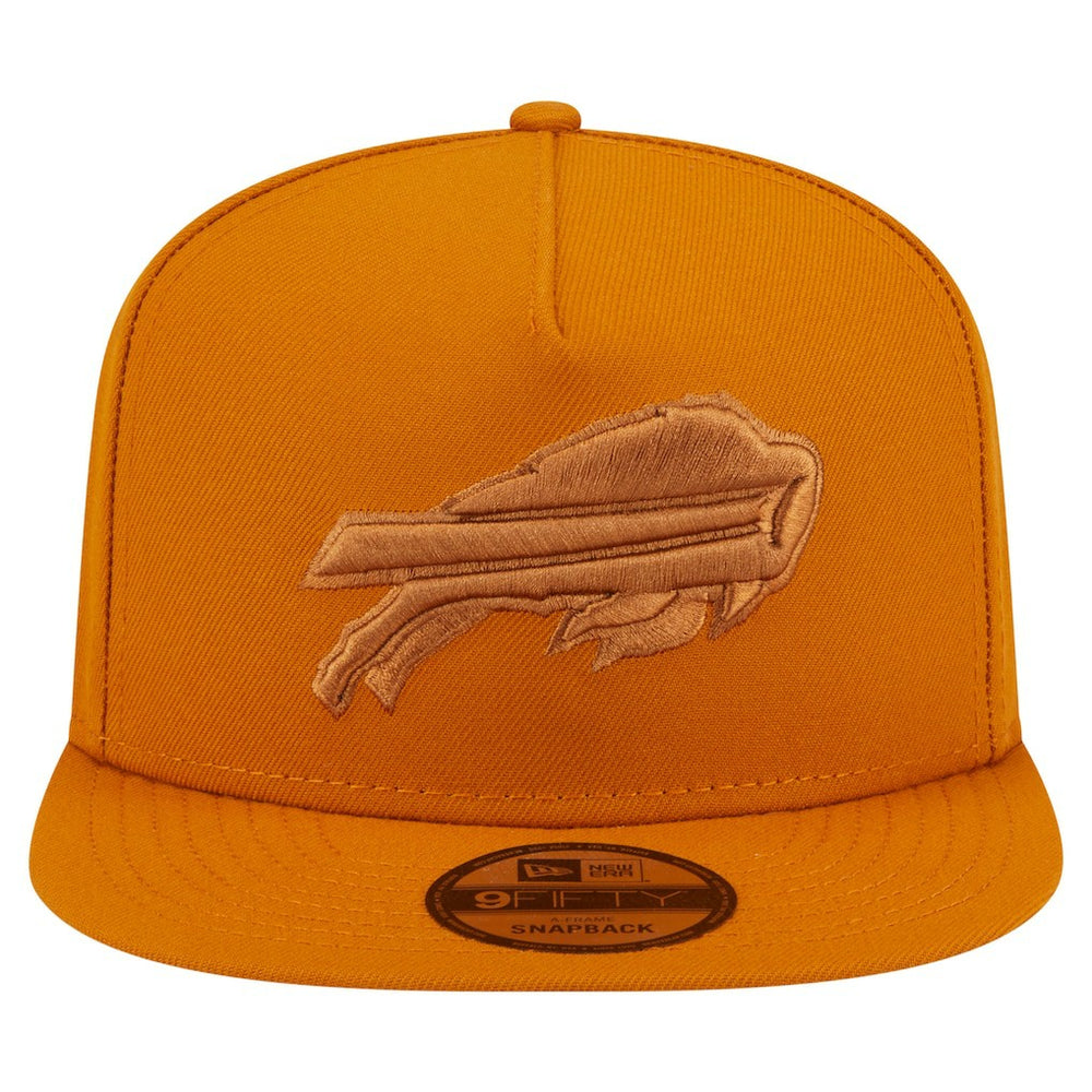 Buffalo Bills New Era Color Pack A-Frame 9FIFTY Snapback Hat - Brown Hats