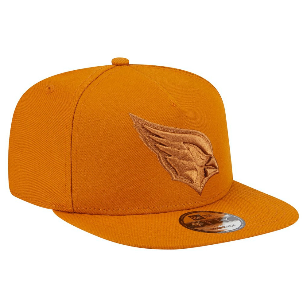 Arizona Cardinals New Era Color Pack A-Frame 9FIFTY Snapback Hat - Brown Hats
