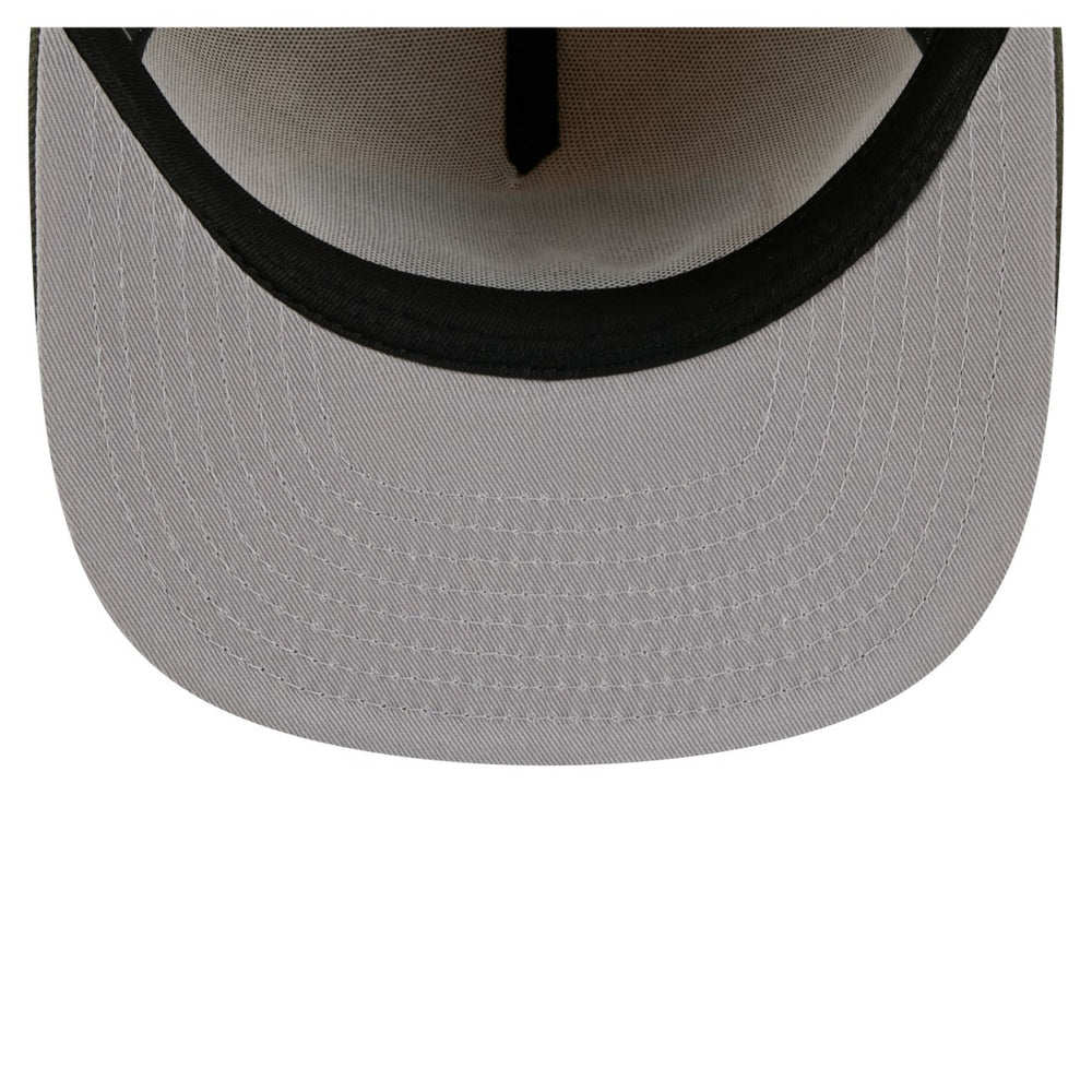 New York Jets New Era Color Pack A-Frame 9FIFTY Snapback Hat - Khaki/Olive Hats