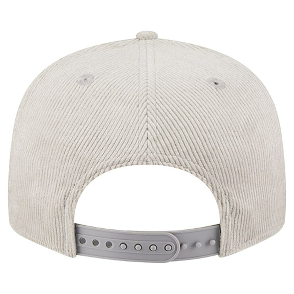 Detroit Lions New Era Cord Rope Corduroy 9FIFTY Snapback Hat - Gray Hats