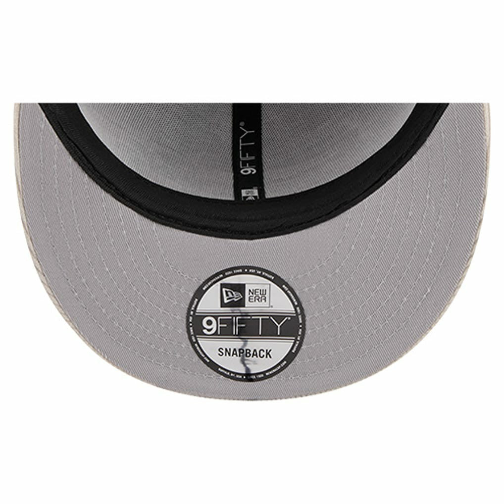 Kansas City Chiefs New Era Cord Rope Corduroy 9FIFTY Snapback Hat - Gray Hats