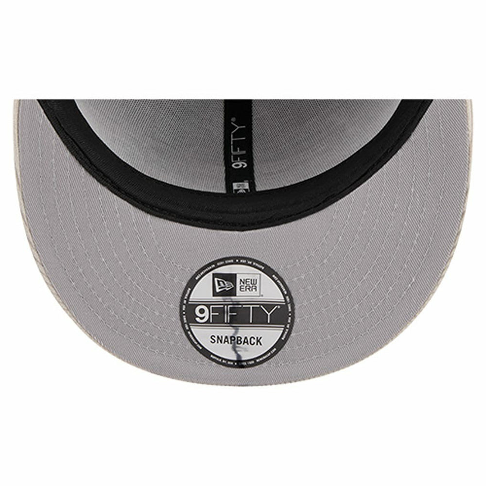 Kansas City Chiefs New Era Cord Rope Corduroy 9FIFTY Snapback Hat - Gray Hats