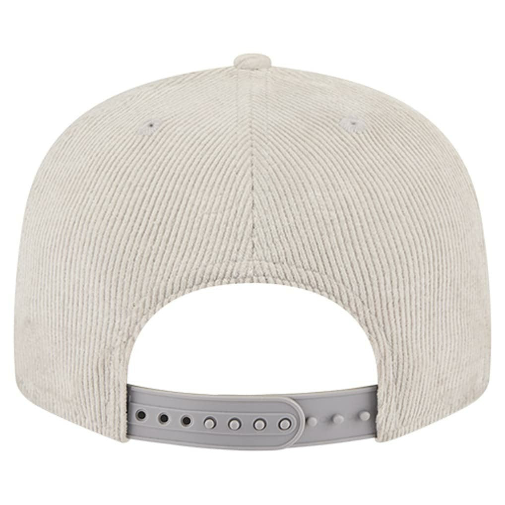 Las Vegas Raiders New Era Cord Rope Corduroy 9FIFTY Snapback Hat - Gray Hats