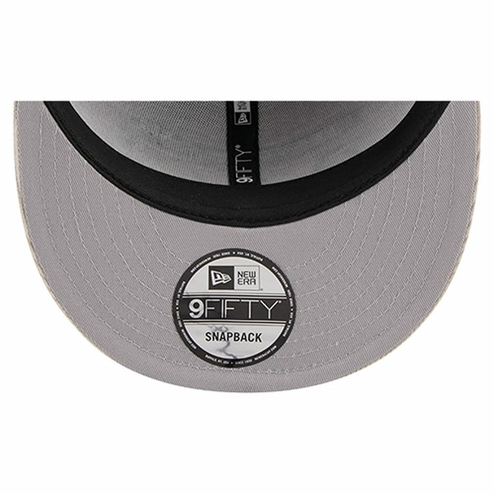 Las Vegas Raiders New Era Cord Rope Corduroy 9FIFTY Snapback Hat - Gray Hats