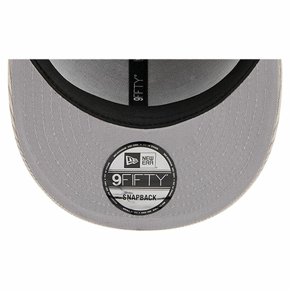 Miami Dolphins New Era Cord Rope Corduroy 9FIFTY Snapback Hat - Gray Hats
