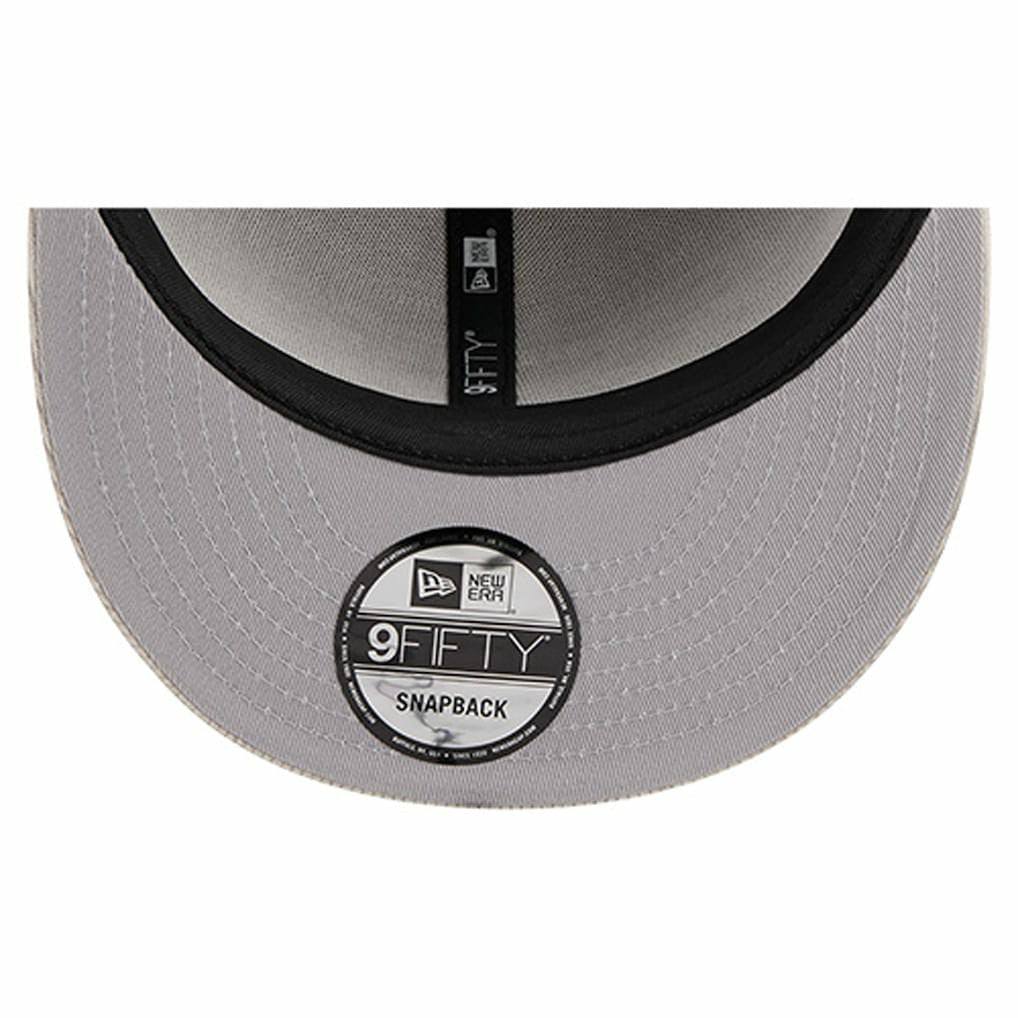 Pittsburgh Steelers New Era Cord Rope Corduroy 9FIFTY Snapback Hat - Gray Hats