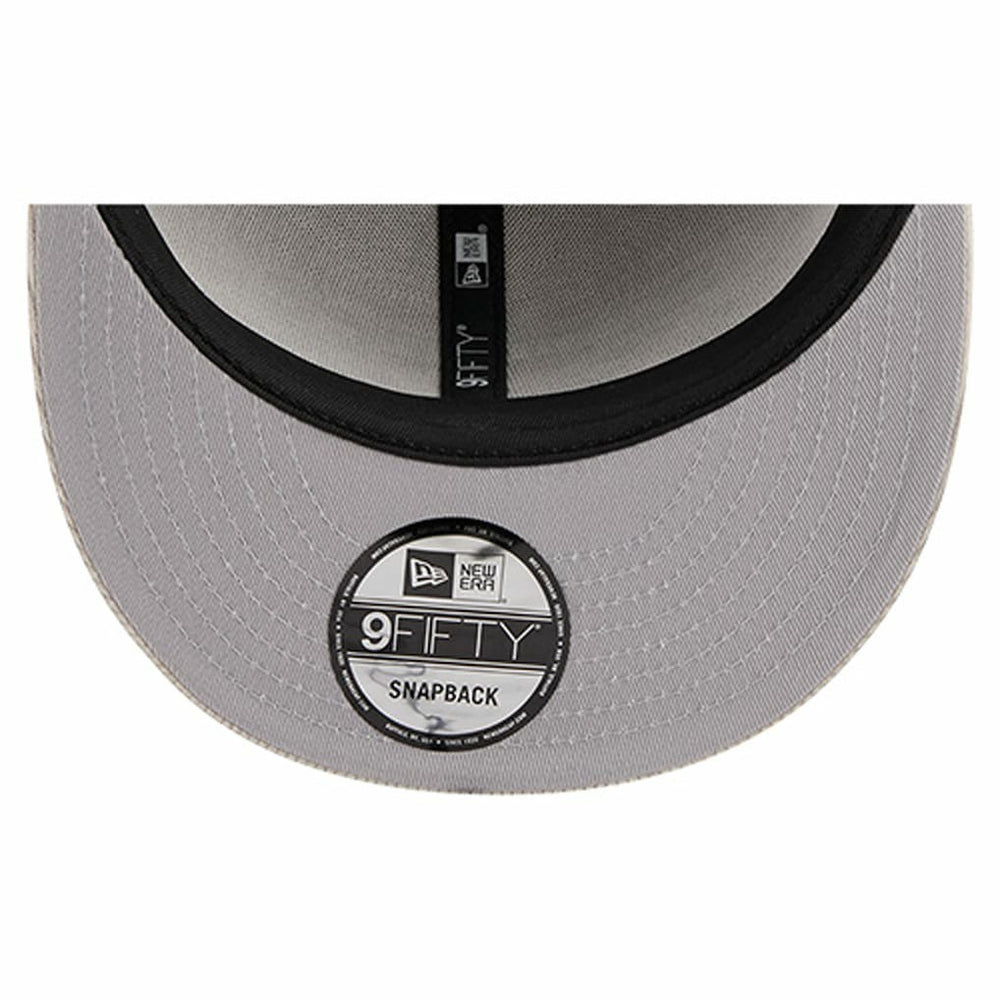 Pittsburgh Steelers New Era Cord Rope Corduroy 9FIFTY Snapback Hat - Gray Hats