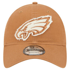 Philadelphia Eagles New Era Stamp 9TWENTY Adjustable Hat - Brown Hats