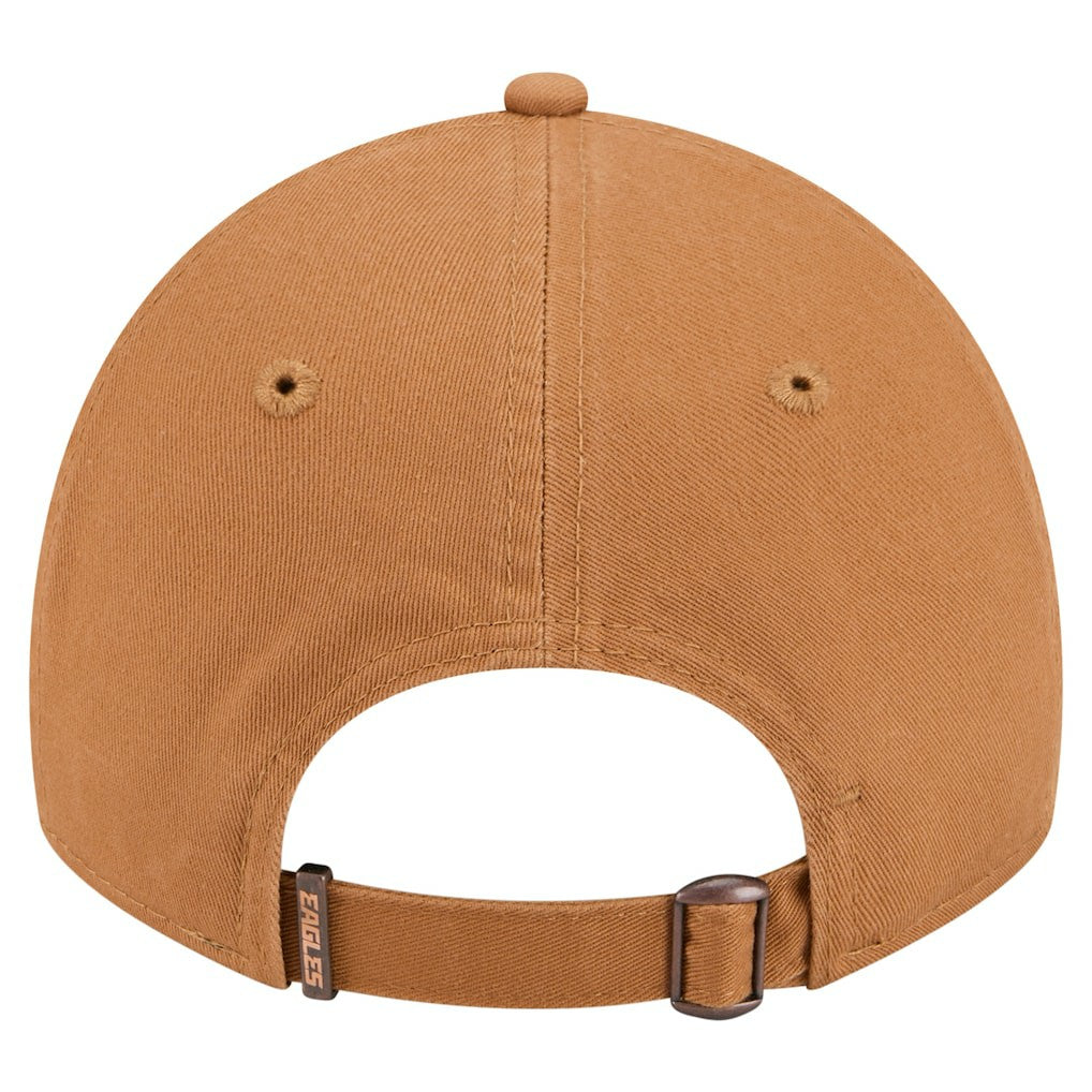 Philadelphia Eagles New Era Stamp 9TWENTY Adjustable Hat - Brown Hats