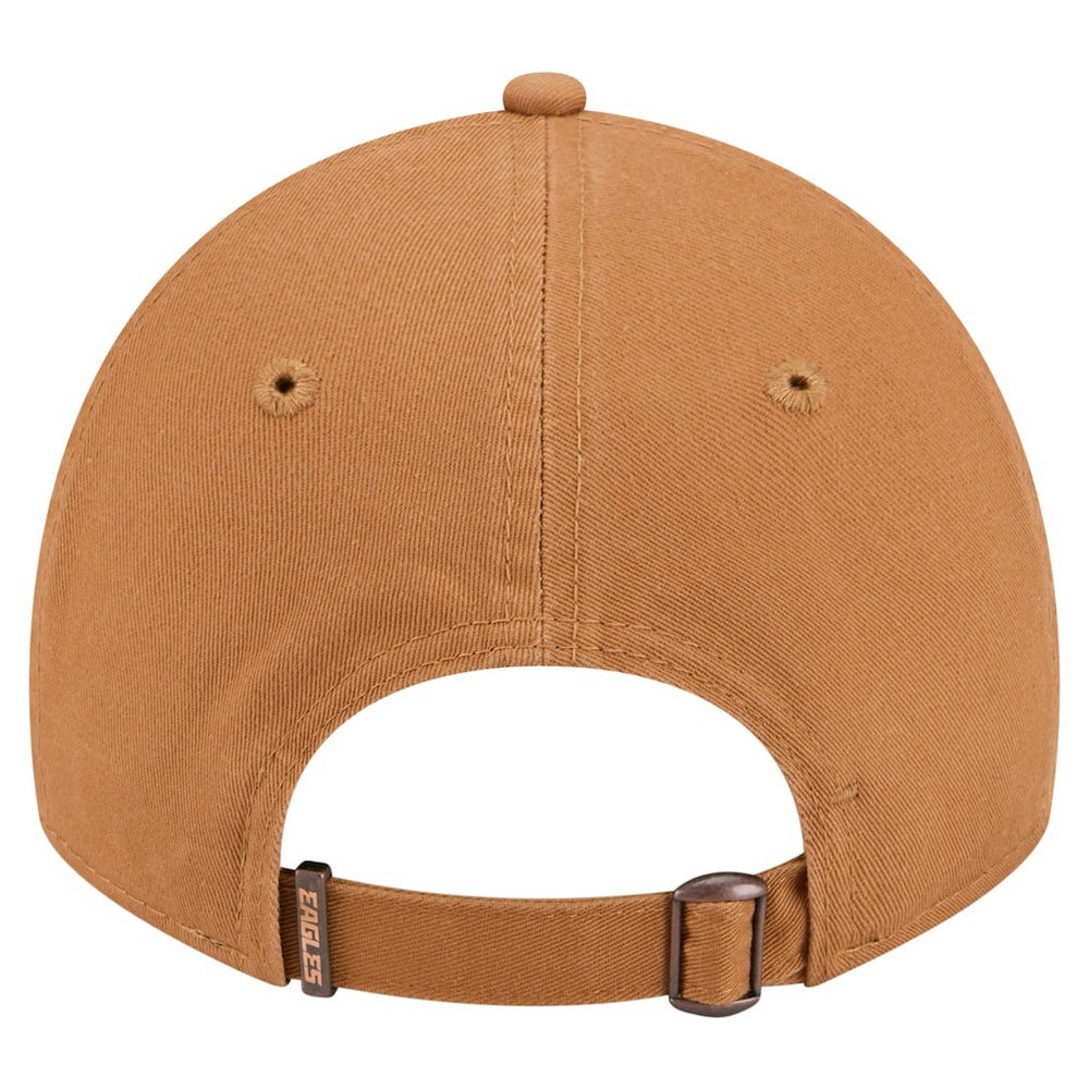 Philadelphia Eagles New Era Stamp 9TWENTY Adjustable Hat - Brown Hats